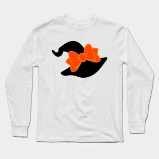 Halloween Witch Hat Long Sleeve T-Shirt